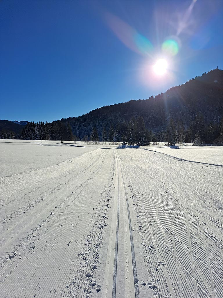 Loipe Dorfloipe Balderschwang