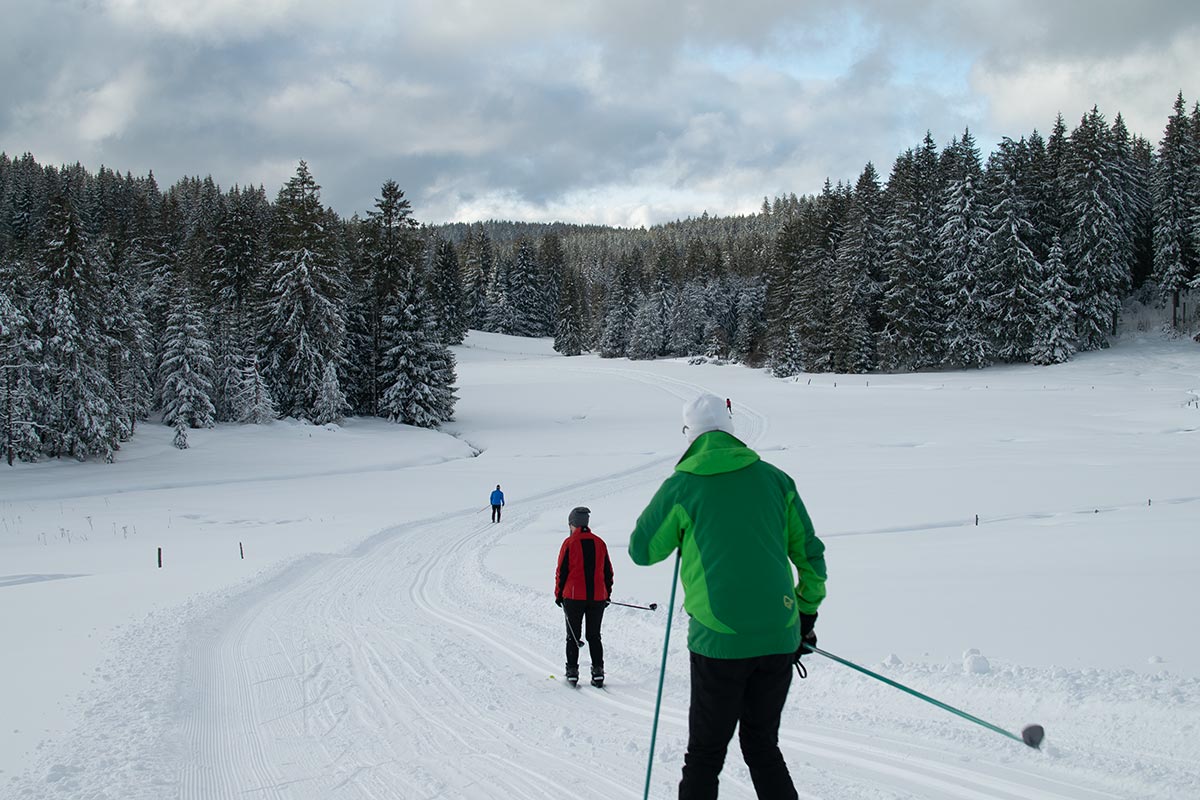 Schönwald: Schonach Panoramaloipe Abfahrt